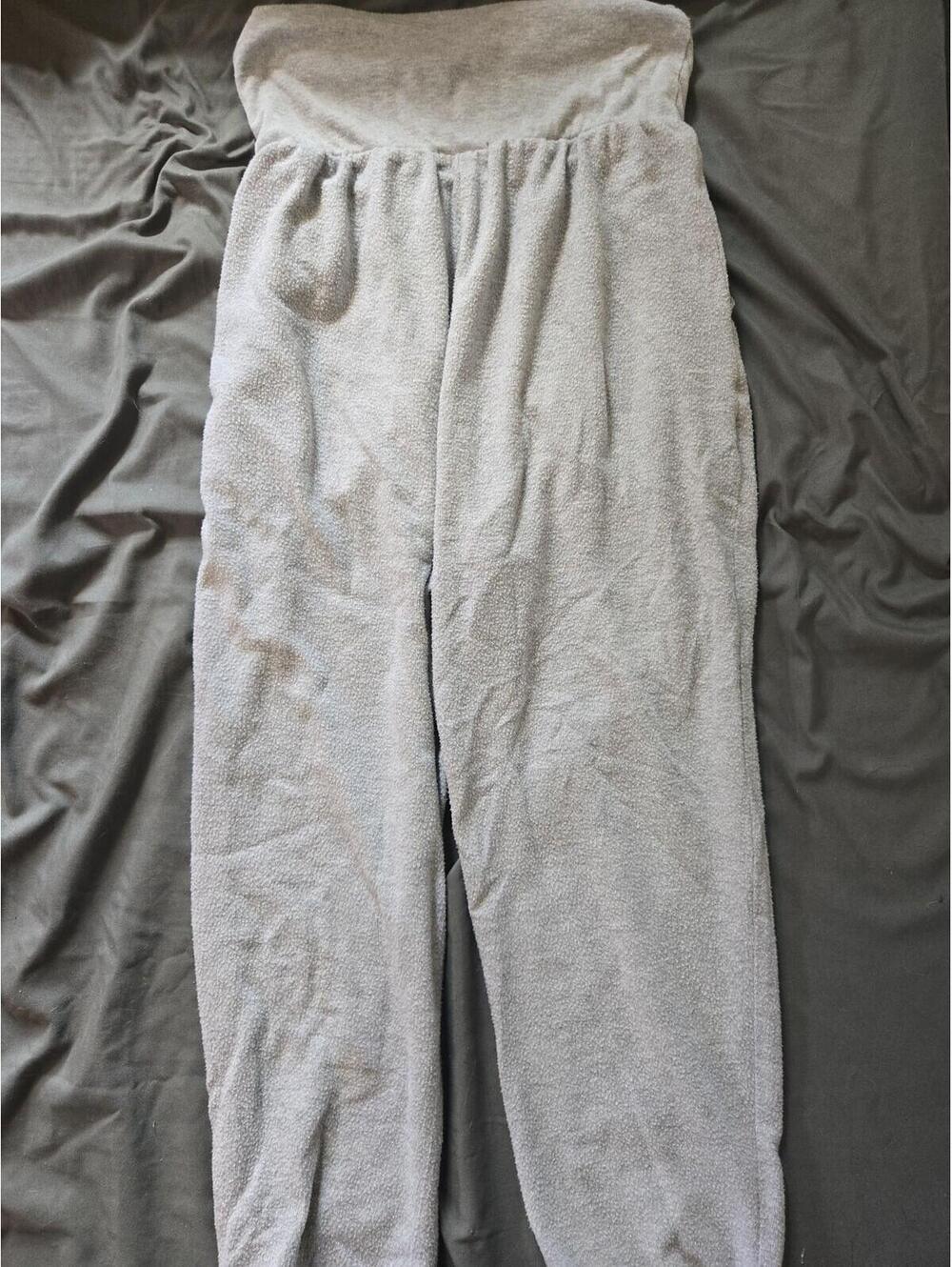 Danskin Heather Grey French Terry Joggers Size M - Picture 3 of 4